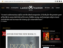 Tablet Screenshot of lancemanion.com